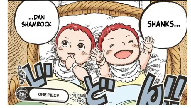 Ilustrasi manga One Piece Chapter 1158. [Int]